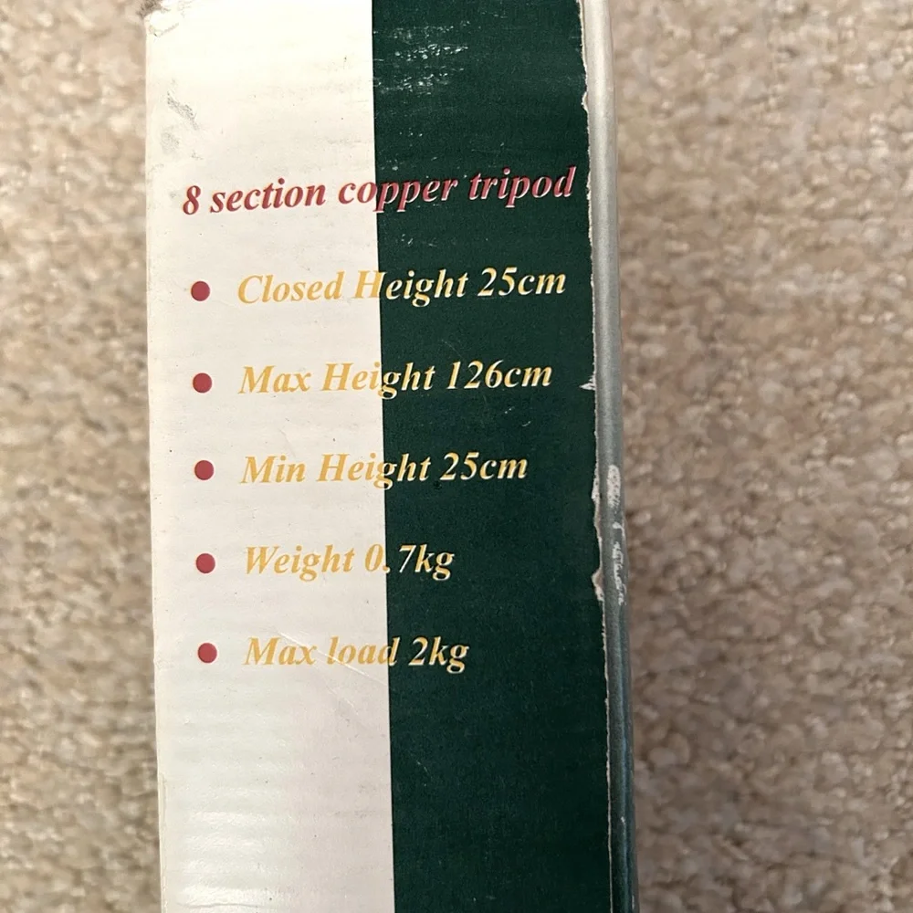 Tripod Compact Lightweight 8 sections SUPER FAST SHIPPING